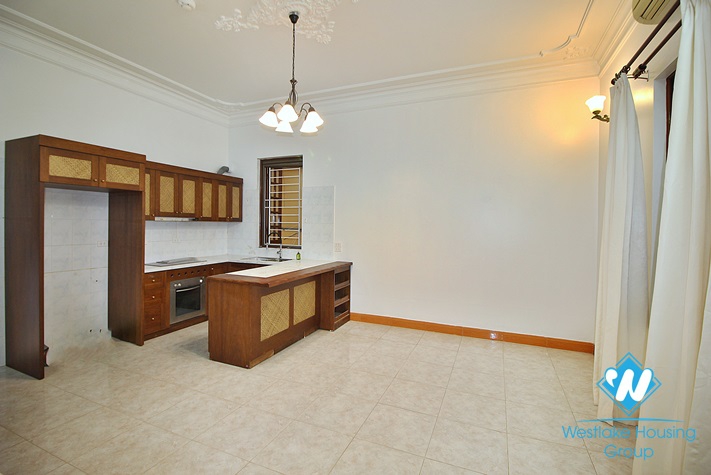Nice house with big garden for lease in To Ngoc Van st, Tay Ho, Ha Noi